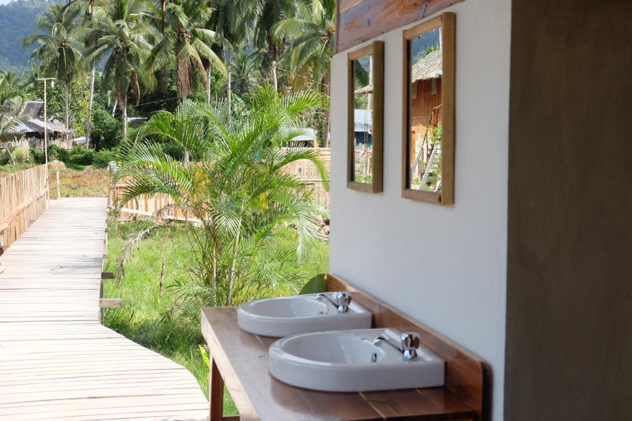 Palayan Paradise Huts San Vicente  Bagian luar foto